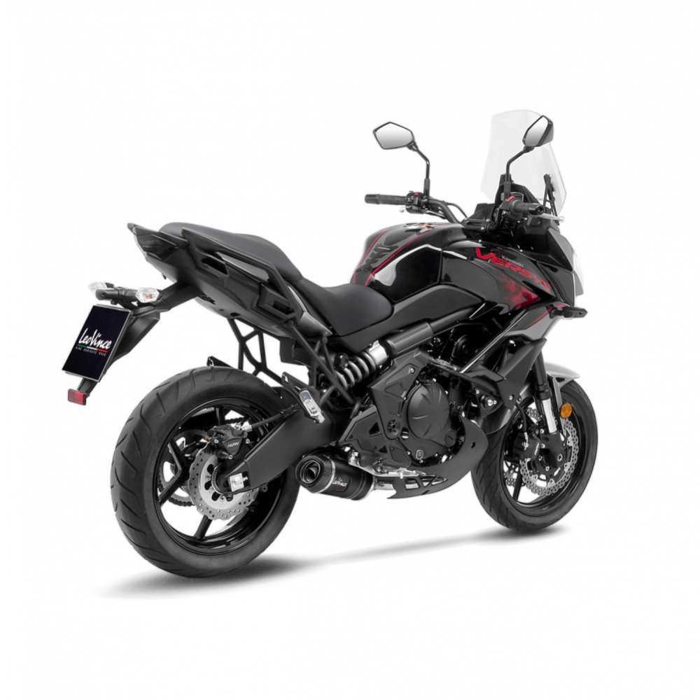LeoVince sistema completo LV One Evo per Kawasaki Ninja /Versys /Z 650 , nero, omologazione E