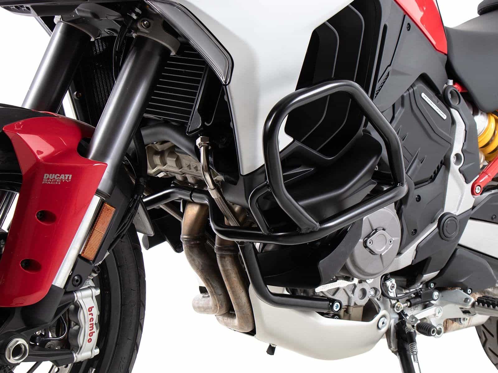 Protezione motore nera per Ducati Multistrada V4 /S /Pikes Peak /Rally /RS (25-) Originale