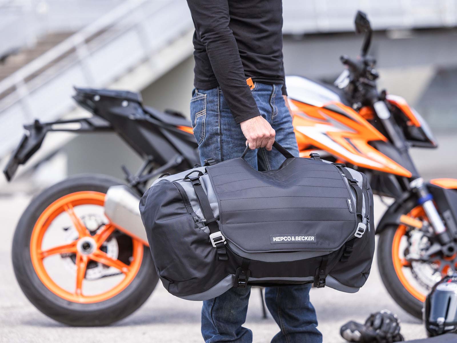 Borsa posteriore Xtravel XL 50L originale Hepco & Becker