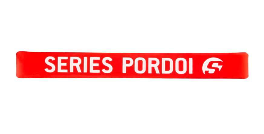 Elastico "SERIE PORDOI" per nipplo parafango, rosso
