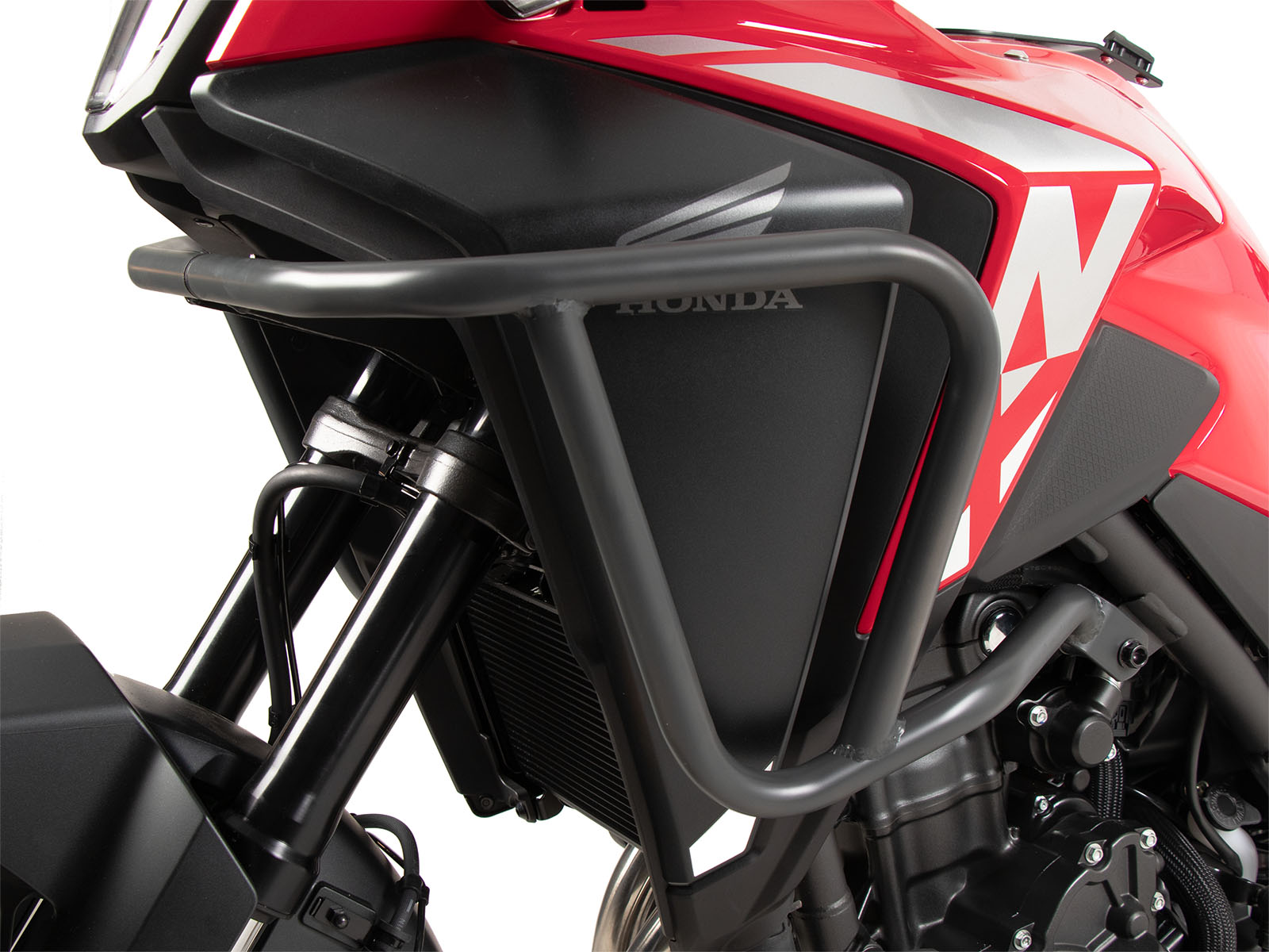 Barra di protezione del serbatoio per Honda NX 500 (24-) Hepco & Becker