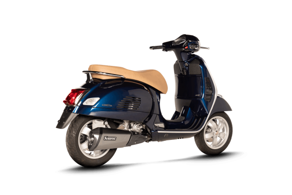 Scarico sportivo Akrapovic Slip-On per Vespa GTS/​GTS Super/​GTV 300ccm HPE (`20-) Euro 5