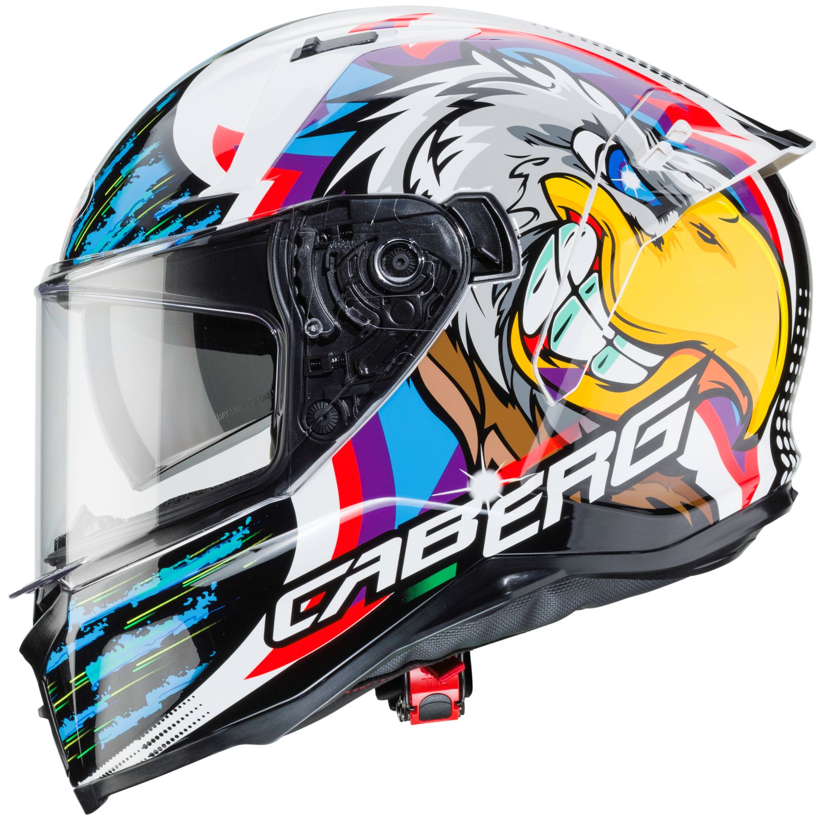 Caberg Casco Avalon Hawk, bianco/nero-blu