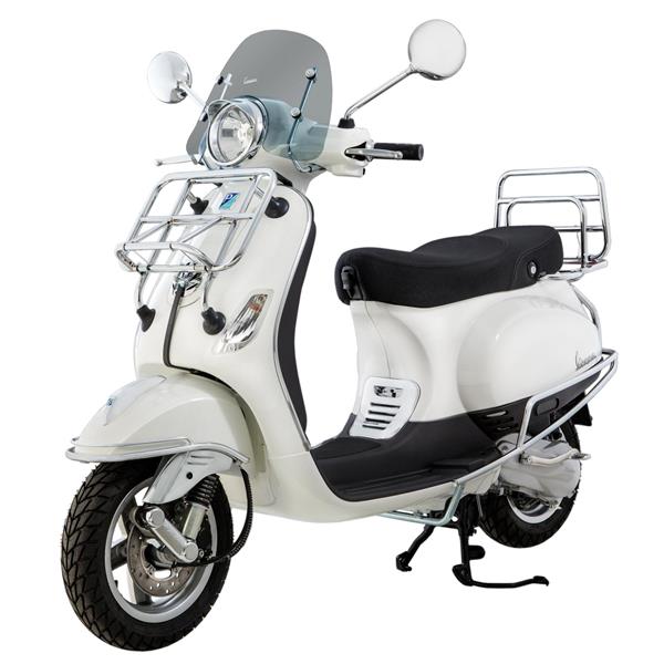 Barra di protezione posteriore cromata per Vespa ET2/ET4/LX/LXV/S 50-150cc Cuppini