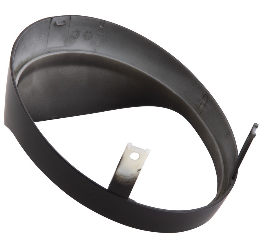Anello lampada per Vespa GTS/GTS Super HPE 125/300 ('19-), nero opaco