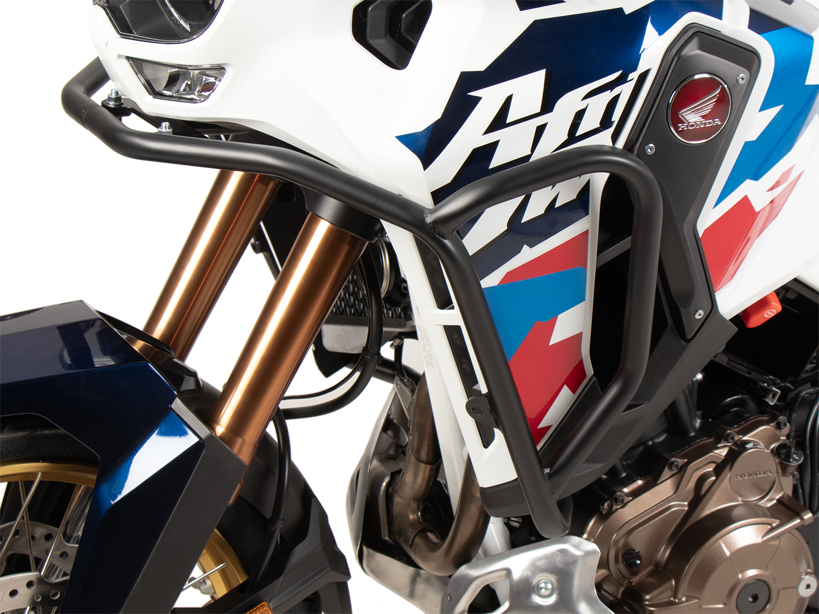 Protezione serbatoio nera per Honda CRF 1100 Africa Twin Adventure Sports (24-) Hepco & Becker