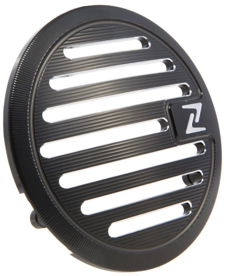 LEADER Coperchio vario "Vintage" per Vespa, nero