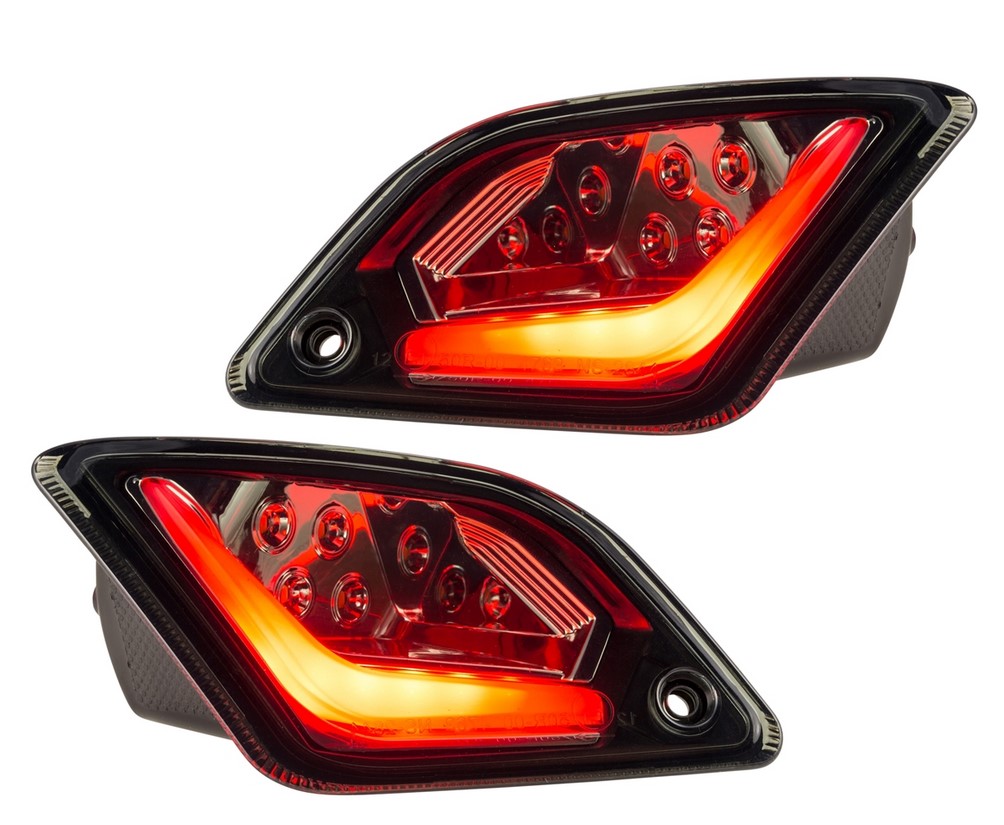 Kit indicatore di direzione posteriore destro/sinistro per Vespa GTS/GTS Super/GTV/GT 60/GT/GT L ('03-'13), colorato