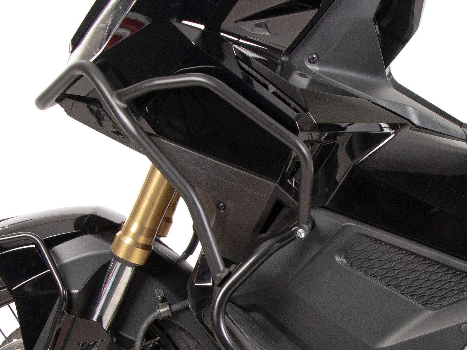Barra di protezione anteriore nera per Honda X-ADV (25- ) Hepco & Becker