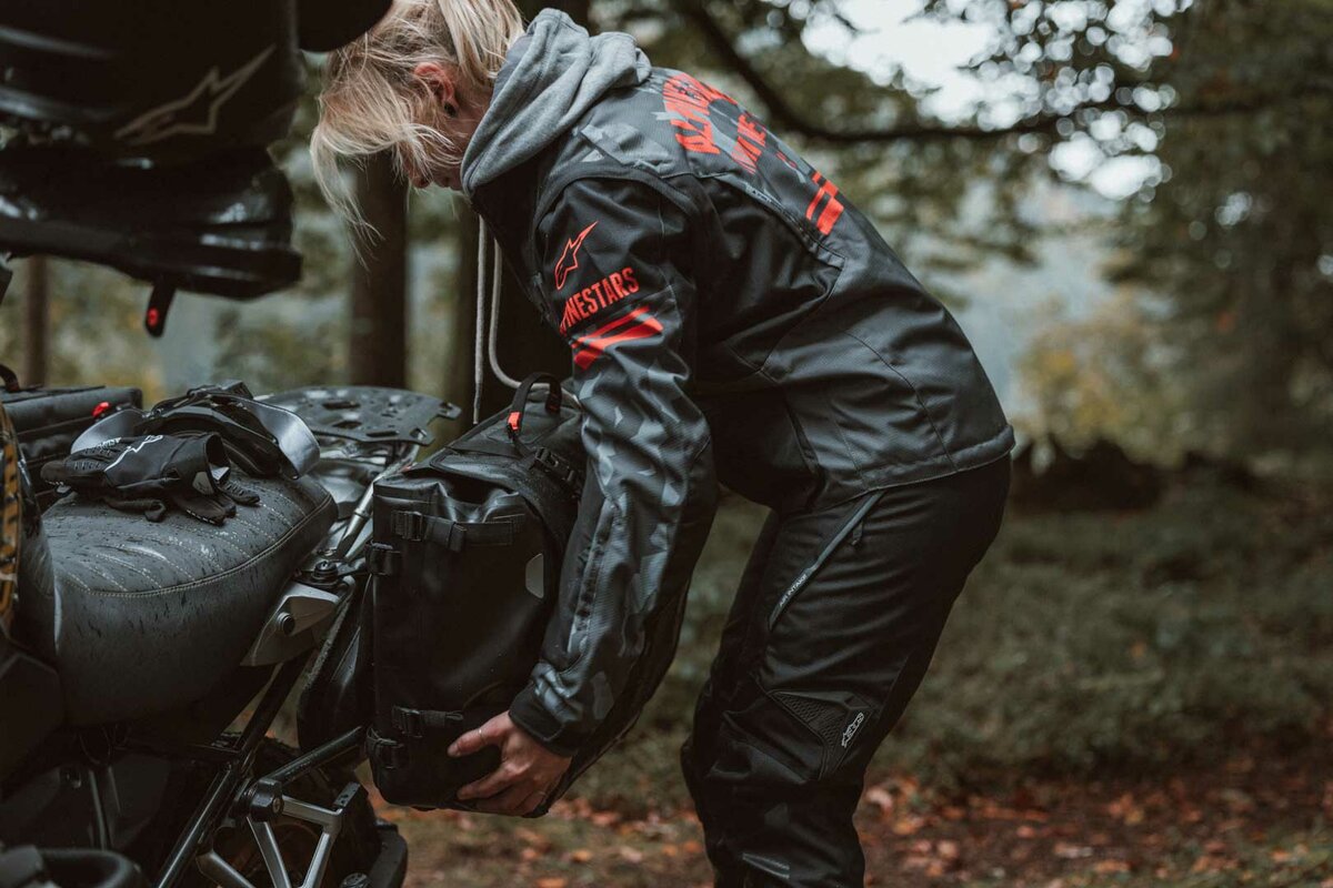 SW-Motech SysBag WP L con piastra di adattamento destra per Honda XL 750 Transalp (23-) SW-Motech