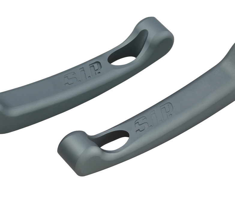 Set di leve sportive per Vespa LX /LXV /S /Primavera /Sprint 50-150cc, grigio opaco