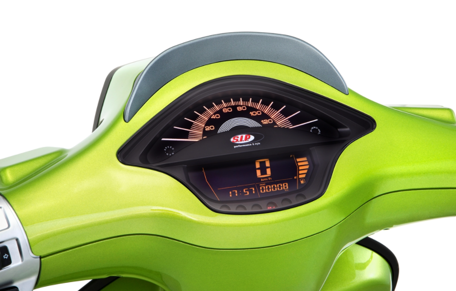 Contagiri/tachimetro per Vespa Primavera/​Sprint 50-150ccm 2T/​4T AC, nero