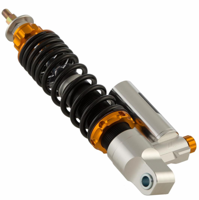 Ammortizzatore anteriore per Vespa GTS/GTS Super 125-300cc ('14-'16), argento/arancio