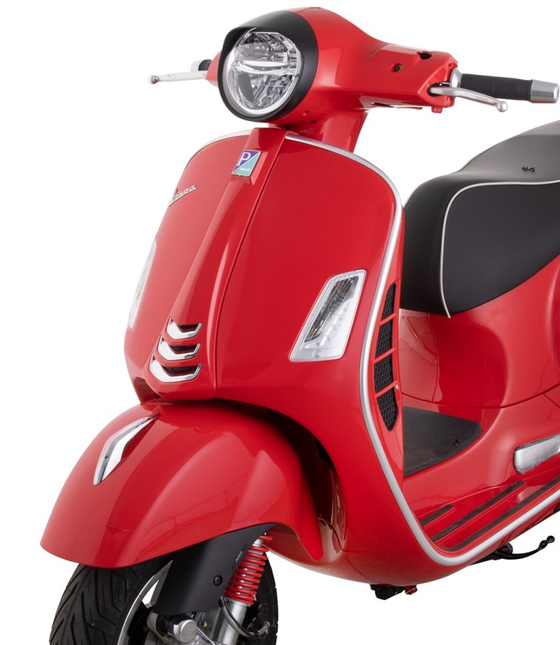 Anello lampada per Vespa GTS/GTS Super HPE 125/300 ('19-), nero opaco