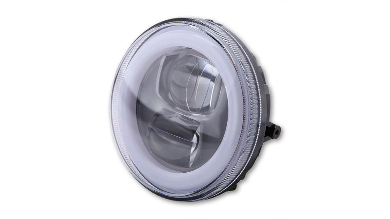 HIGHSIDER pro 120 mm inserto faro tipo 9 LED omologato E (1pz)