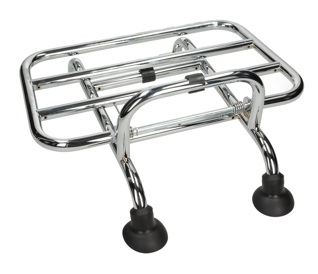 Portapacchi anteriore pieghevole originale cromato Vespa LX