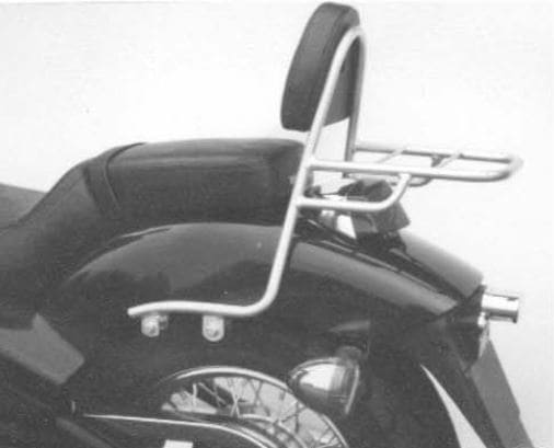 Sissybar con portapacchi cromato per Honda VT 600 C (88-00) Hepco & Becker