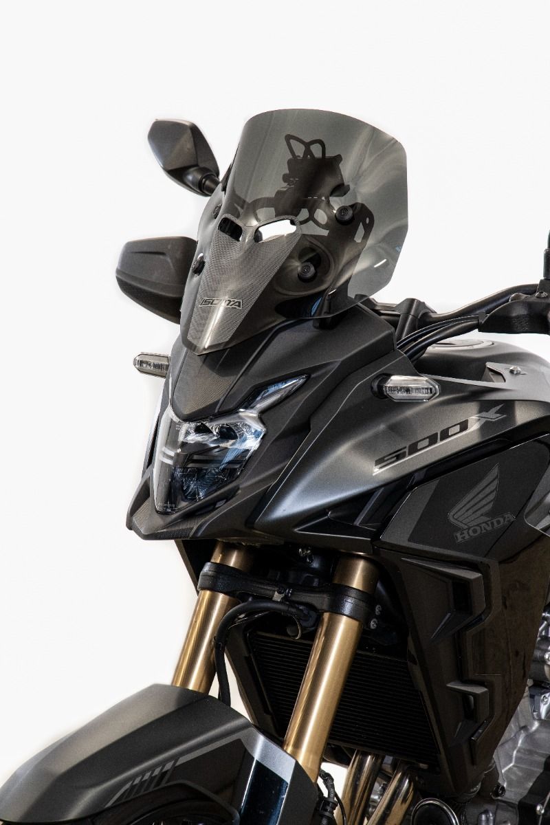 Cupolino basso per Honda CB 500 X, fumè scuro