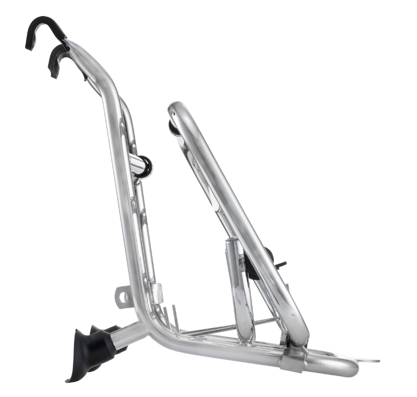 Portapacchi anteriore per Vespa PX 80-200cc, pieghevole, cromato