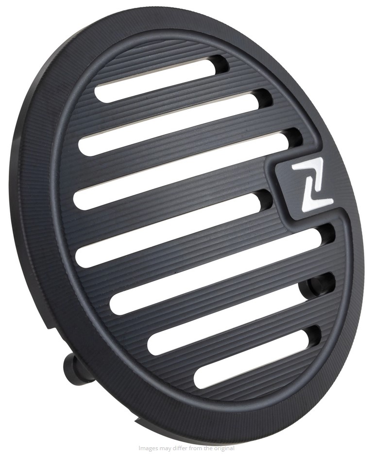 Coperchio vario LEADER "Vintage" per Vespa, nero opaco