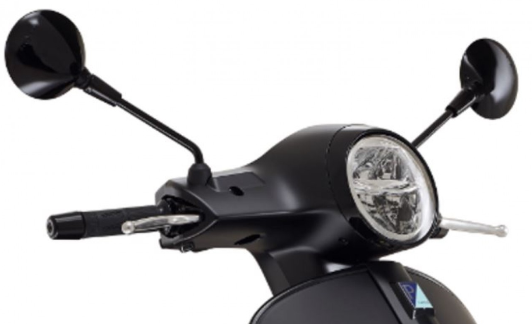 Mirror left, black for Vespa GTS Super Tech HPE