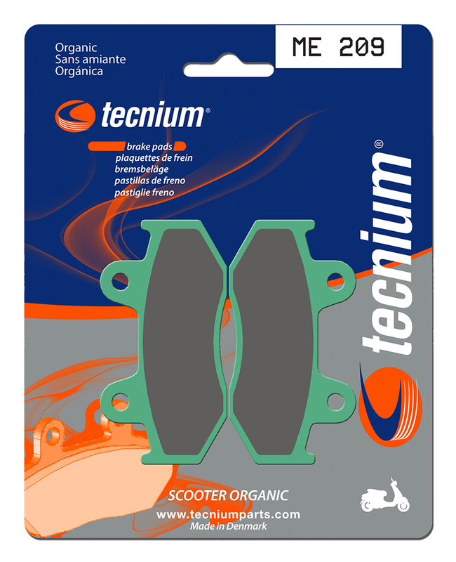 Pastiglie freno organiche Tecnium per scooter - ME209