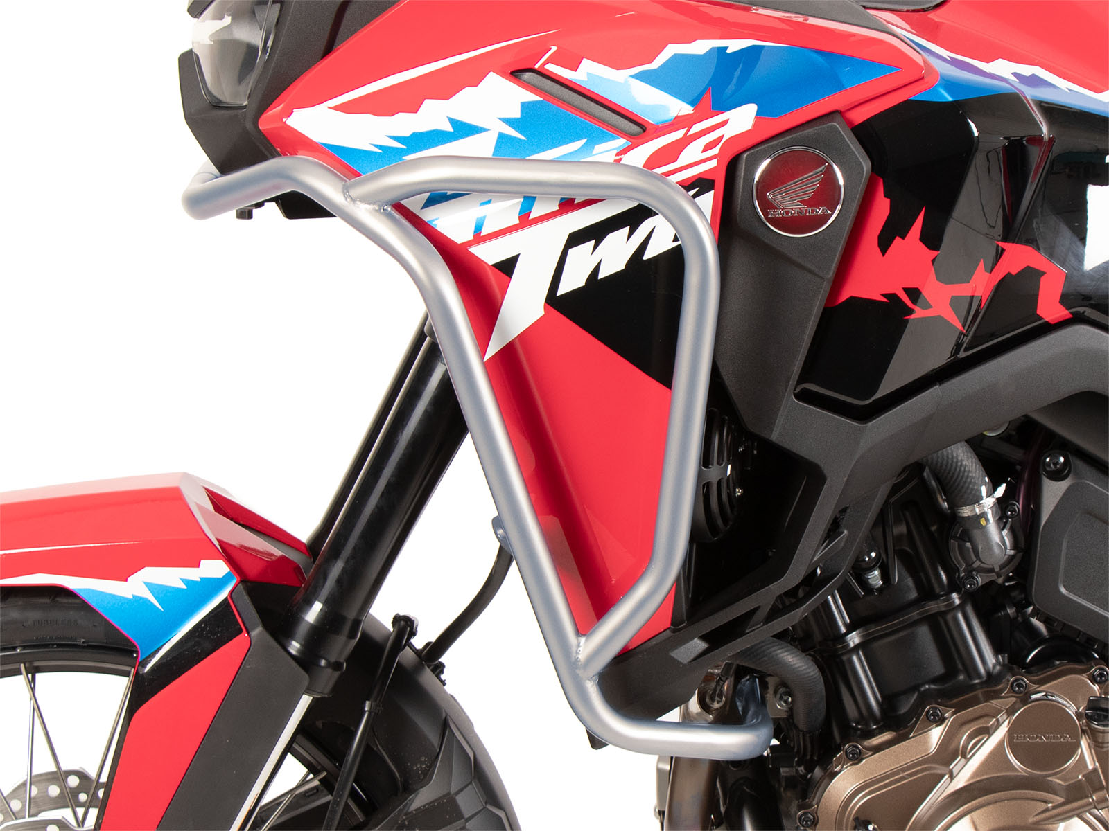 Protezione serbatoio in acciaio inox per Honda CRF 1100 L Africa Twin (24-) Hepco & Becker