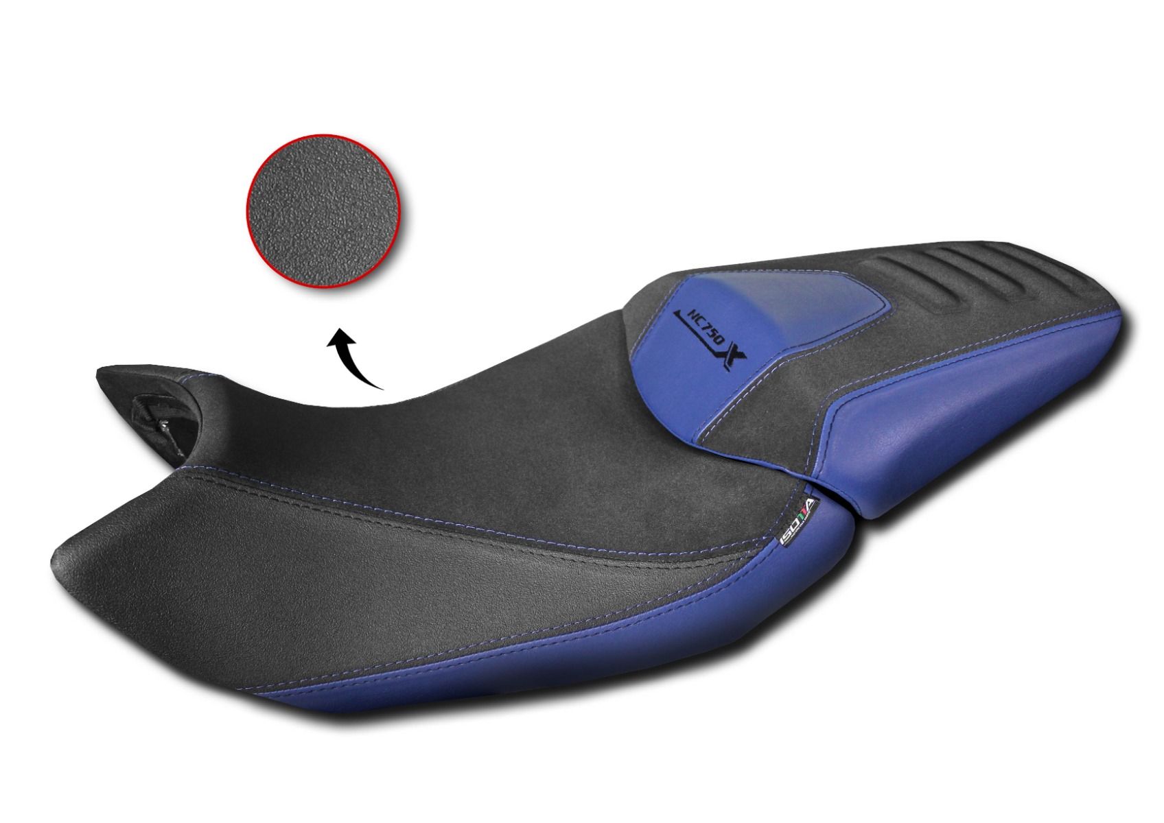 Coprisella comfort per Honda NC 750 X (21-24) blu