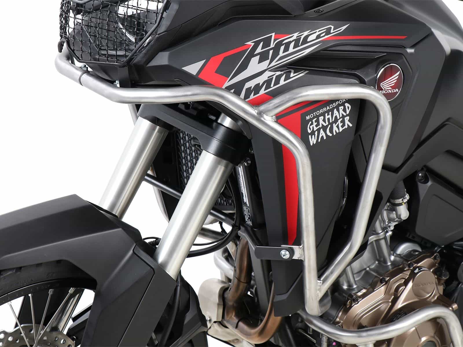 Protezione serbatoio in acciaio inox per Honda CRF 1100 L Africa Twin (20-23) Hepco & Becker