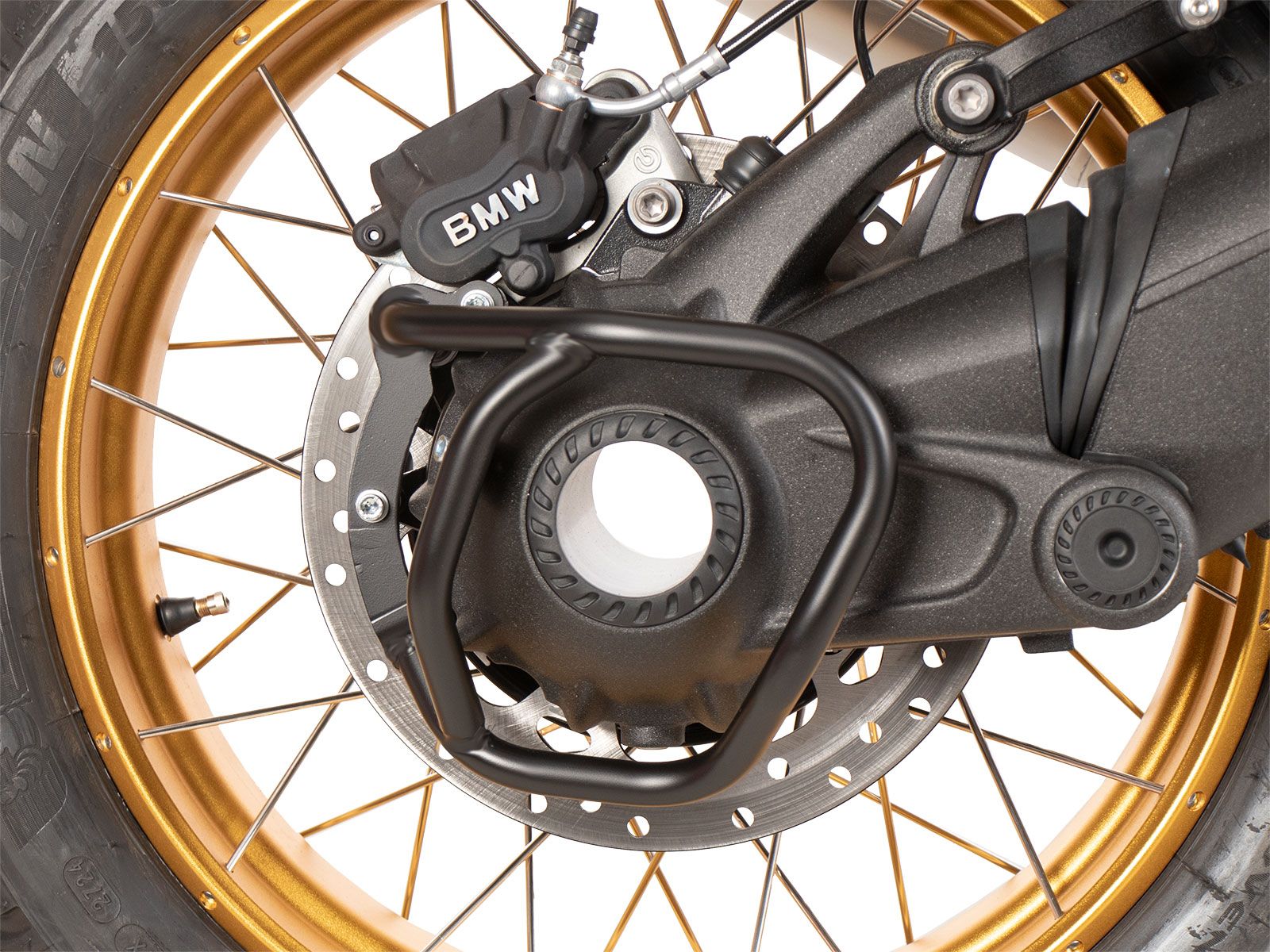 Protezione cardanica nera per BMW R 12 (24-) Hepco & Becker