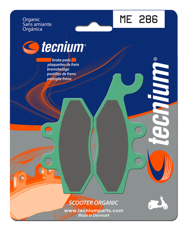 Pastiglie freno organiche Tecnium per scooter - ME286