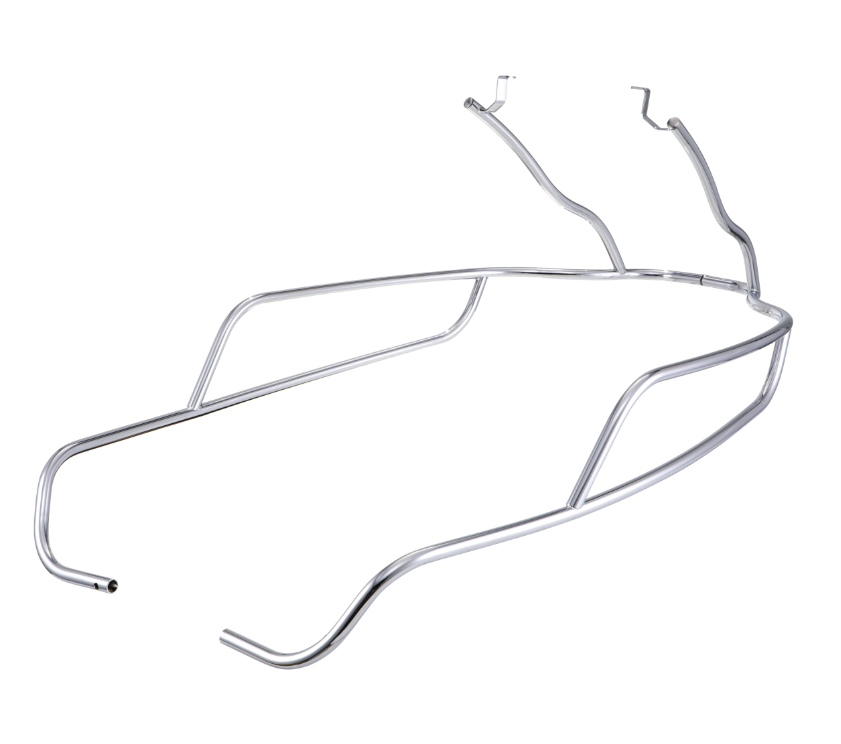 Coperchio laterale posteriore per Vespa GTS /GTS Super /GTV /GT 60, 125-300ccm, cromo