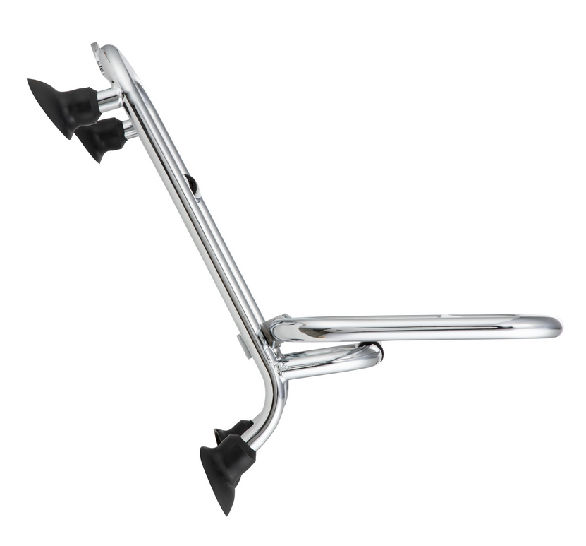 Portapacchi anteriore per Vespa GTS /GTS Super HPE /GTV 125/300 ('19-), pieghevole, cromato