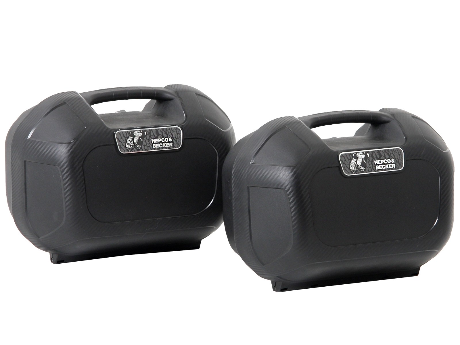 Set di valigie laterali Orbit per supporto C-Bow Hepco & Becker