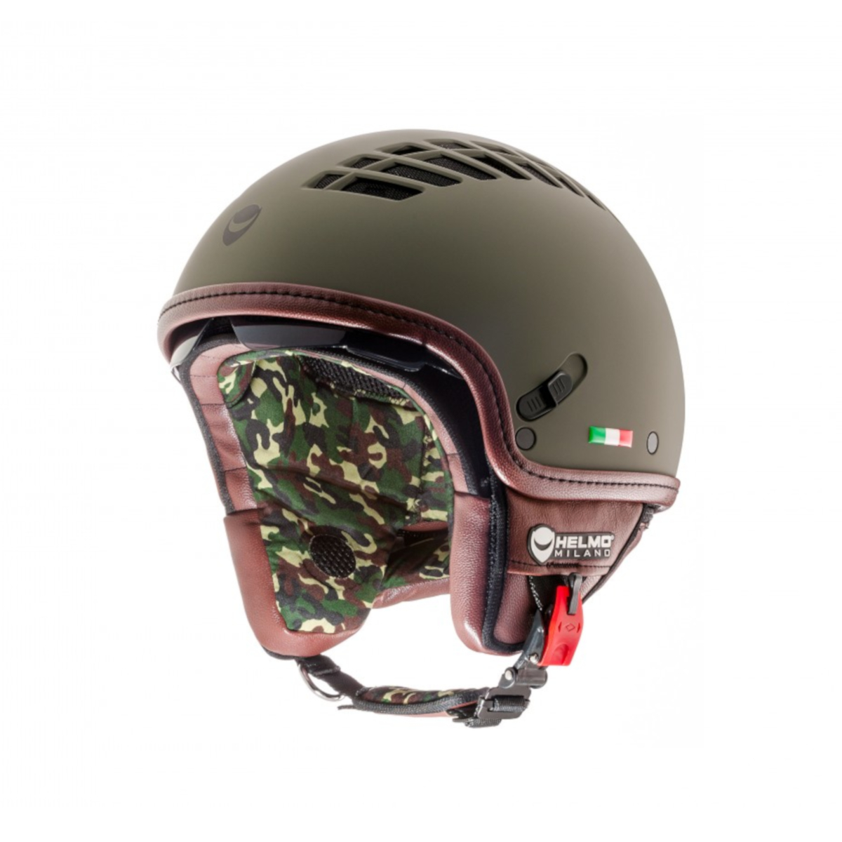 Helmo Milano Demi Jet, ViaColVento, verde, opaco