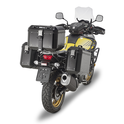 Trekker 46 Dolomiti MONOKEY Bauletto Alluminio nero Givi