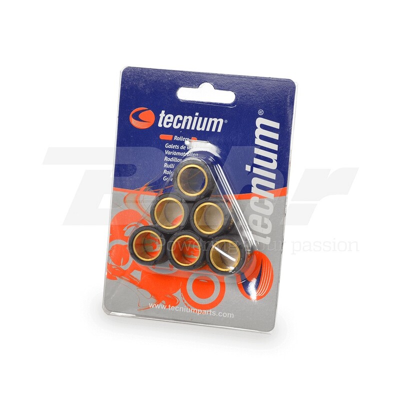 Tecnium set di rulli Variomat 25x22.2mm 20gr - 6 pezzi