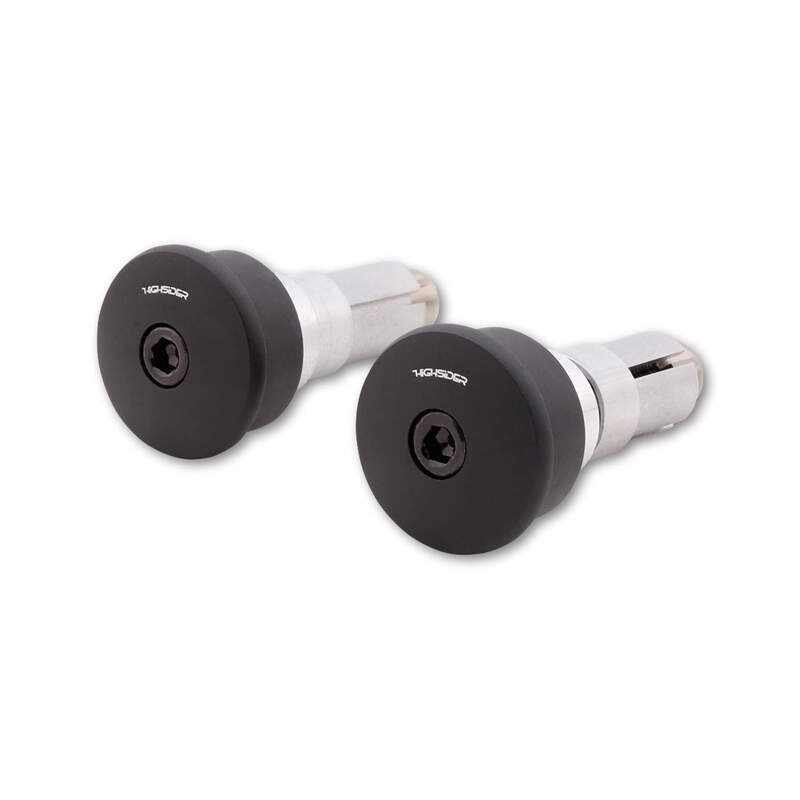 HIGHSIDER pro Curve-Blast pesi manubrio neri (coppia)