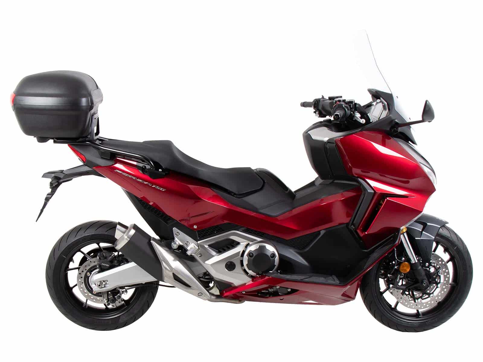 Easyrack porta bauletto nero per Honda NSS 750 Forza (21-) Hepco & Becker