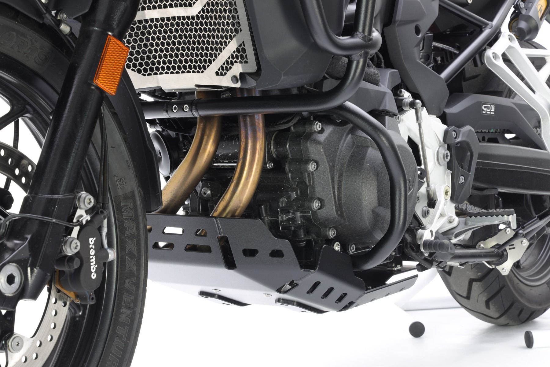 Para motore in alluminio nero per BMW F 800 GS (24-)