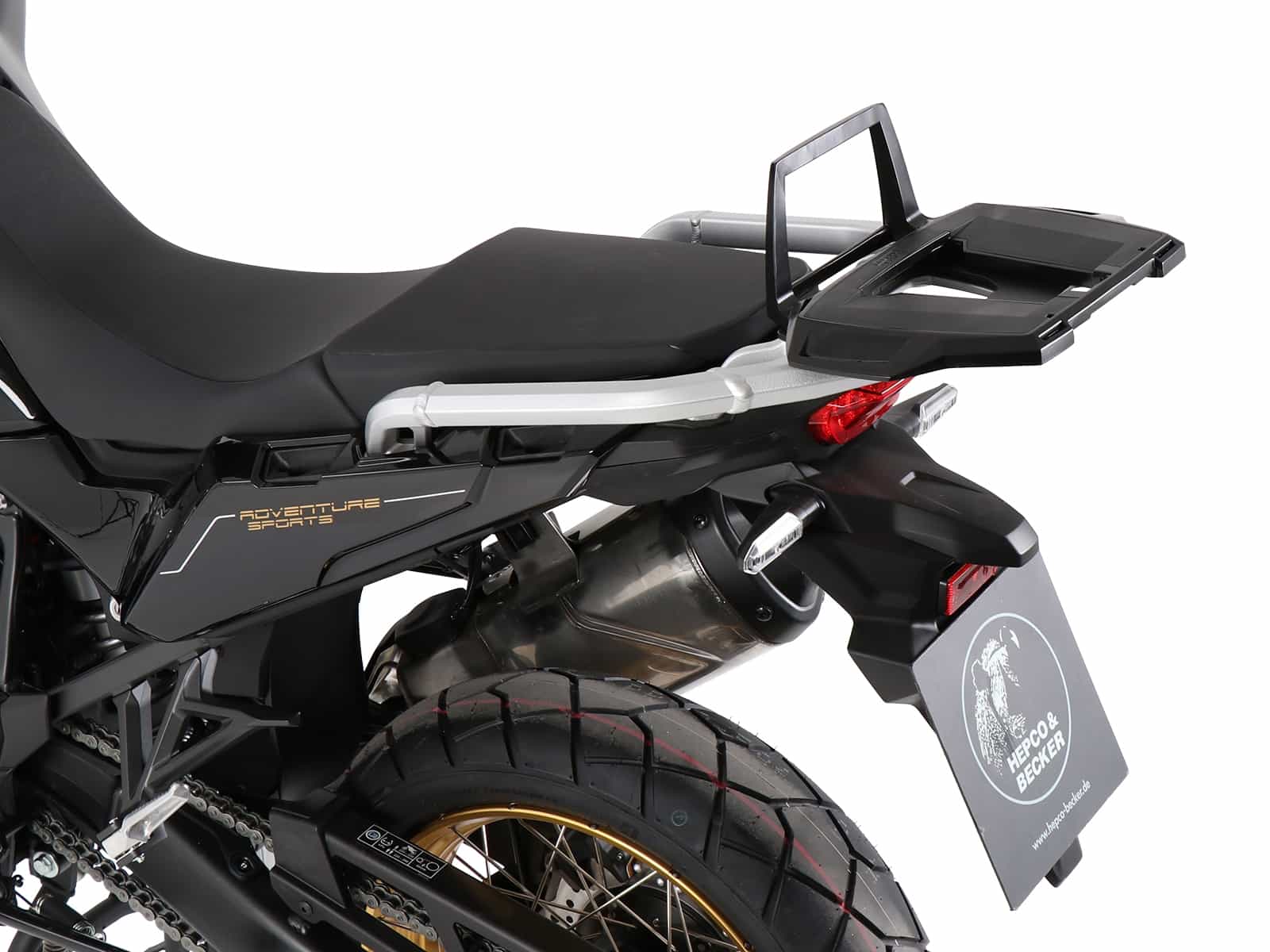 Portavaligie in alluminio per Honda CRF 1100 L Africa Twin (24-) Hepco & Becker