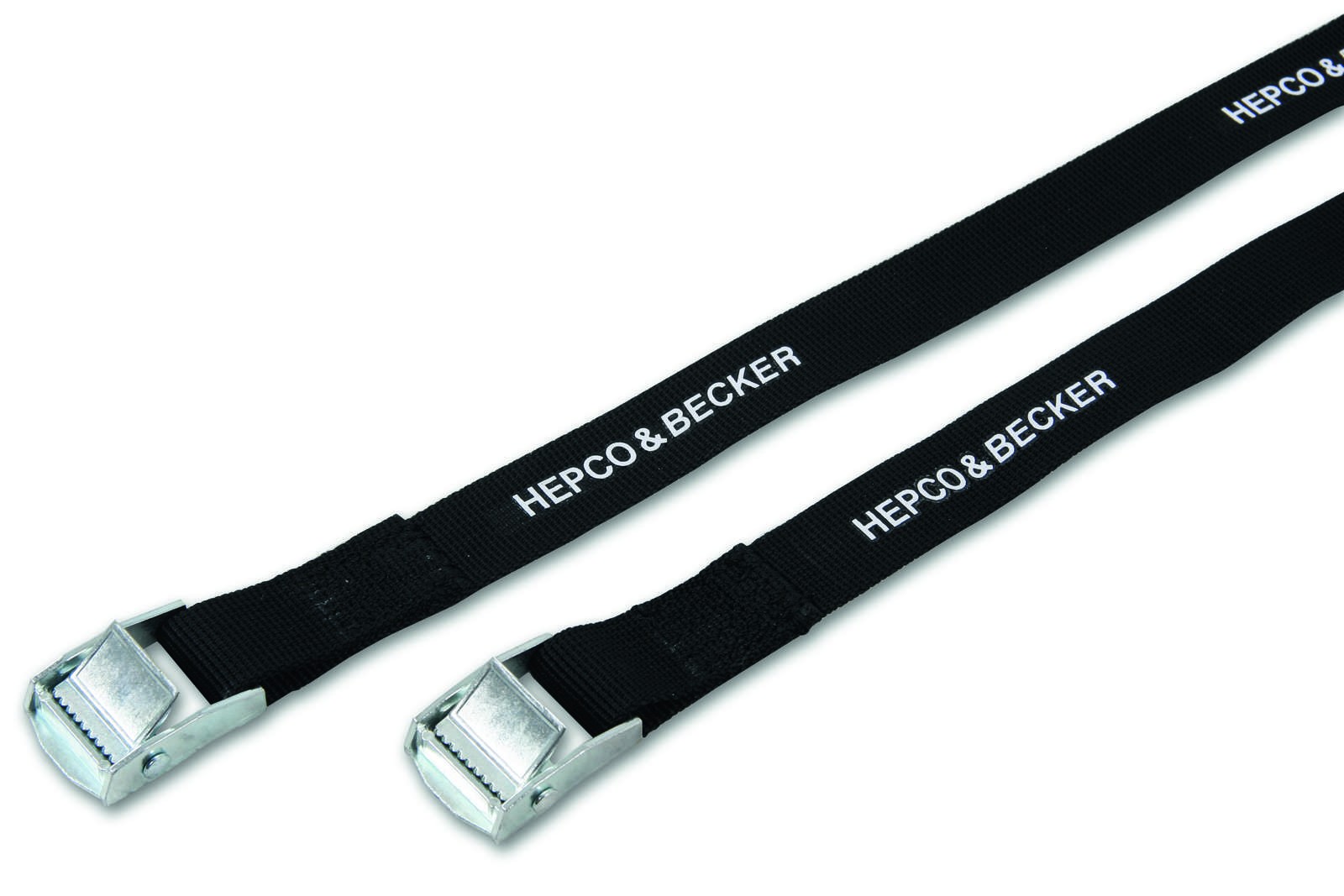 Set di cinghie di tensione 2x1,8 m per borse da viaggio Hepco & Becker