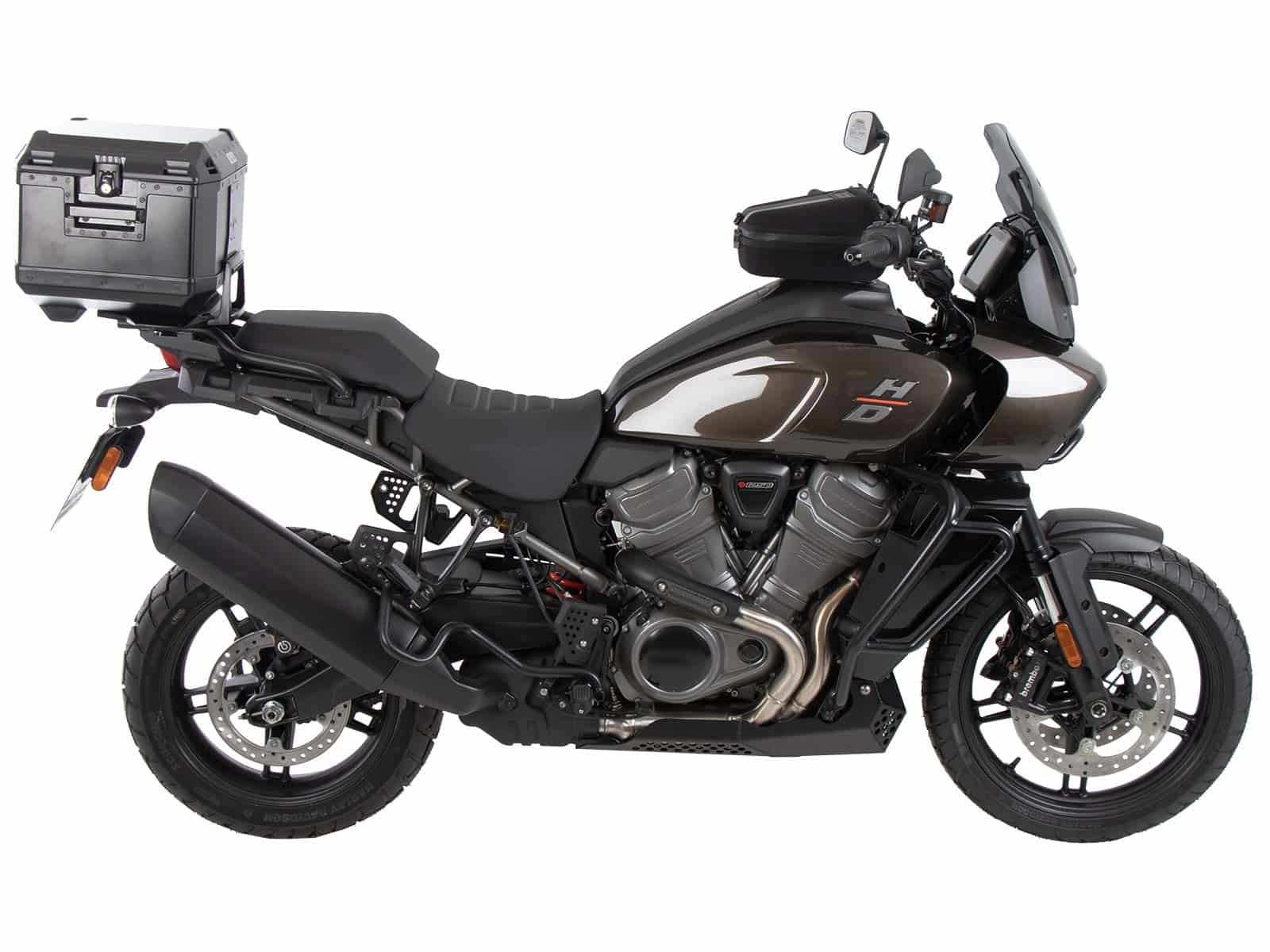 Easyrack Topcaseträger nero per Harley Davidson Pan America (21-) Hepco & Becker
