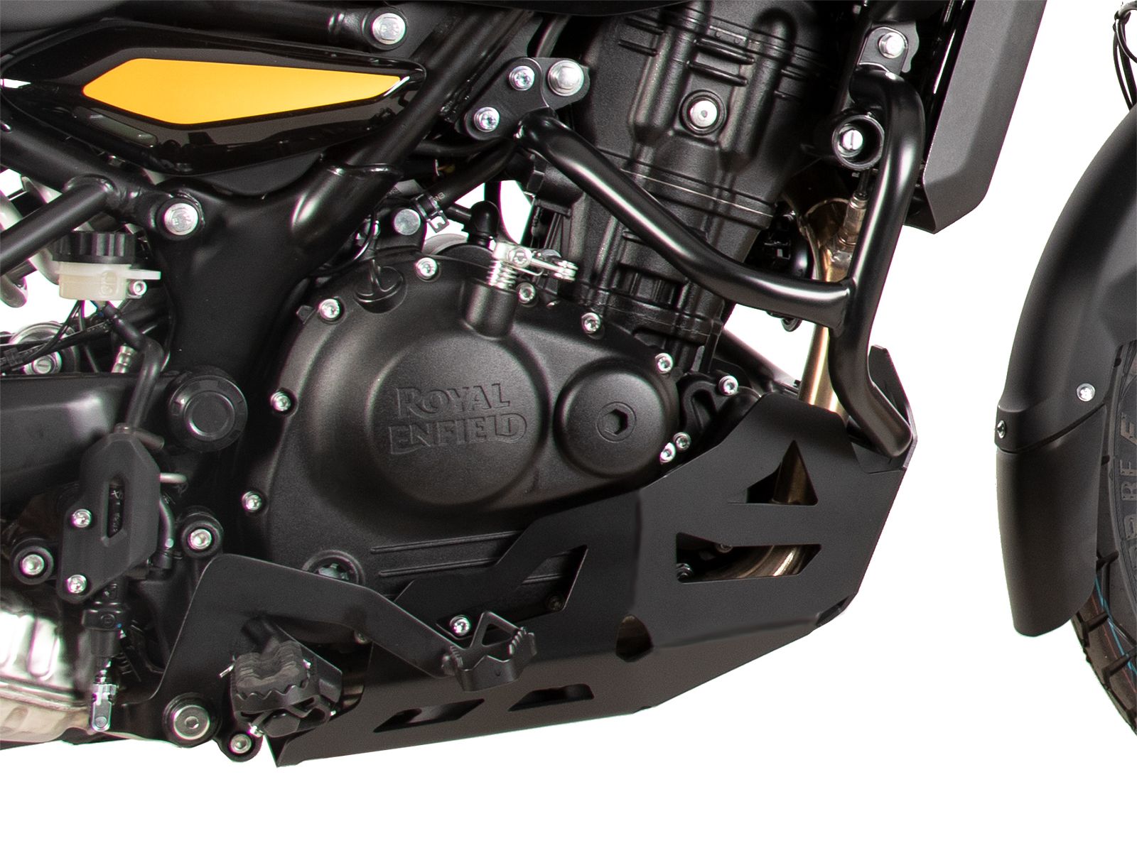 Piastra di protezione motore nera per Royal Enfield Himalayan 450 (24-)
