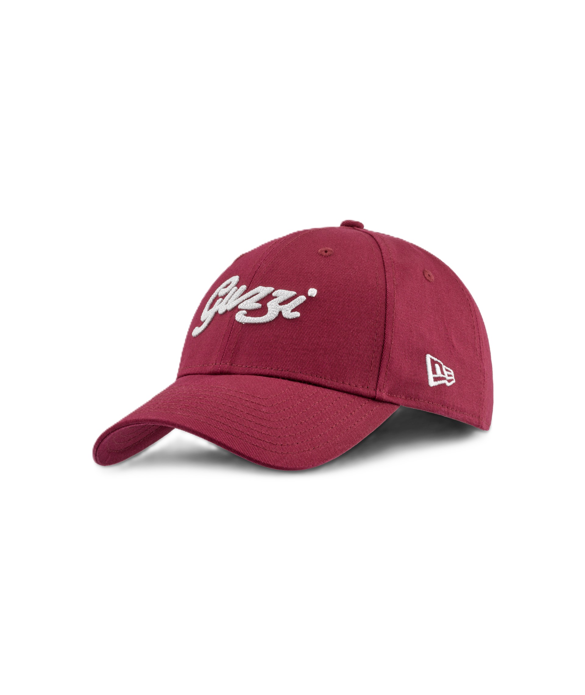 Cappellino da baseball Moto Guzzi "Heritage" New Era 9Forty rosso bordeaux