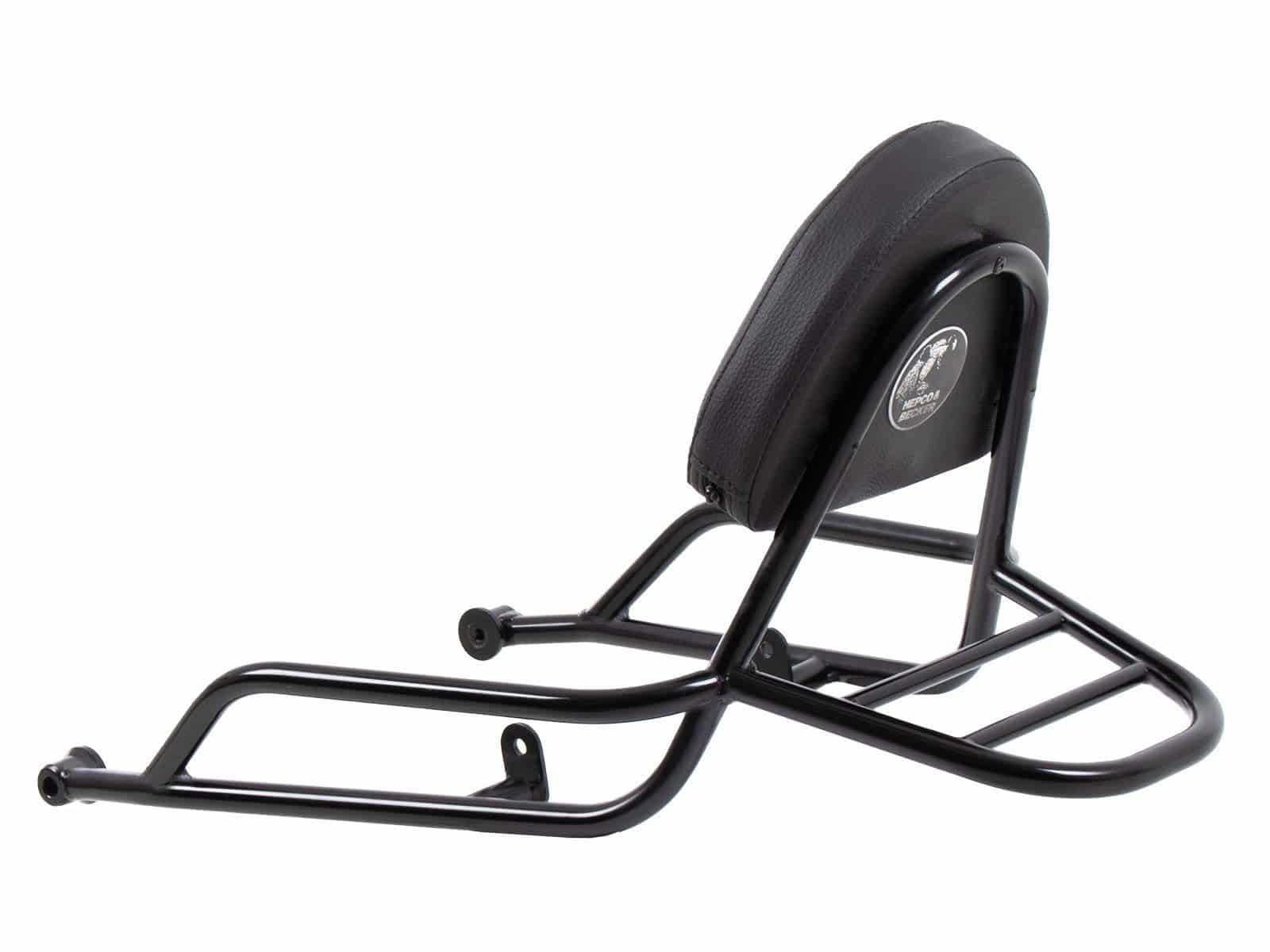Sissybar con portapacchi nero per Moto Guzzi V7 850 Sport (25-) Hepco & Becker
