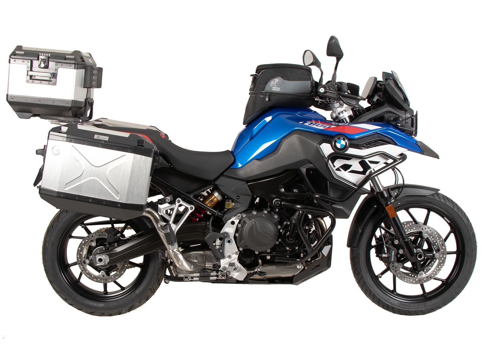Easyrack Topcaseträger nero per ponte originale in acciaio inox per BMW F 800 GS (24-)