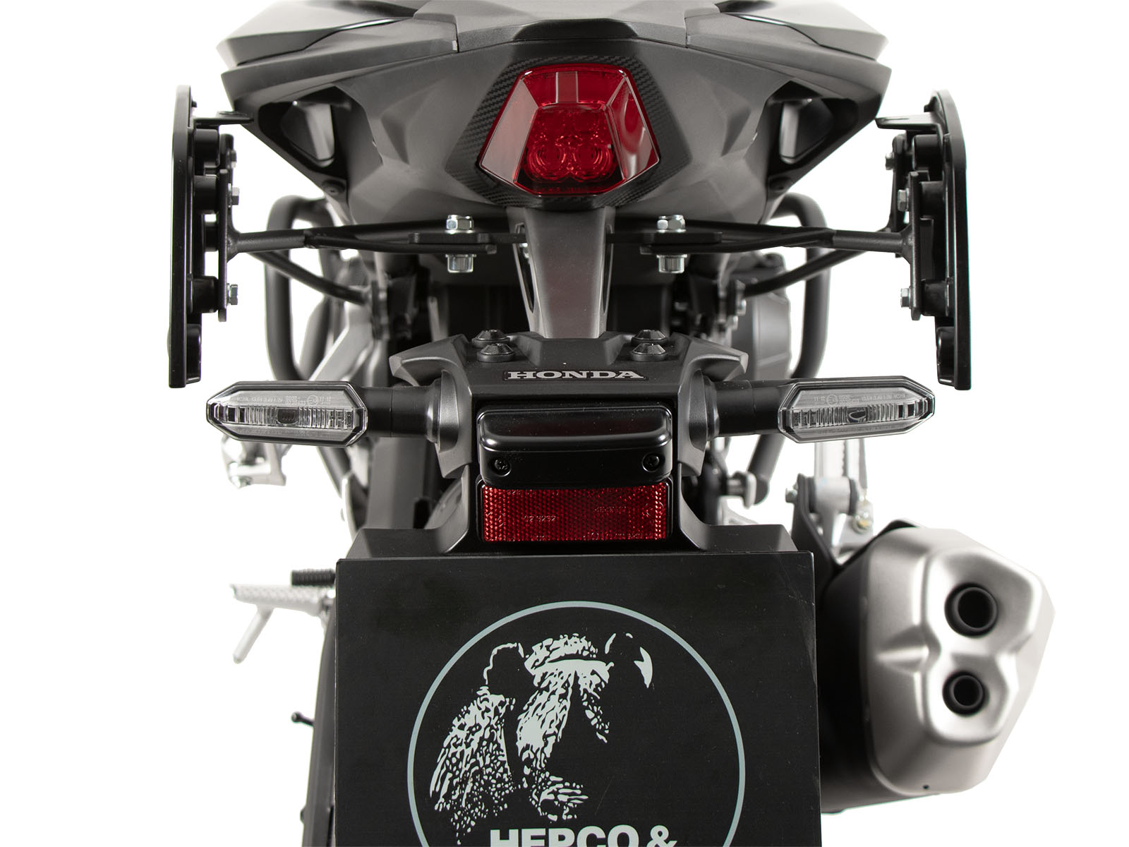 Portapacchi laterale C-Bow antracite per Honda CB 500 Hornet (24-) Hepco & Becker