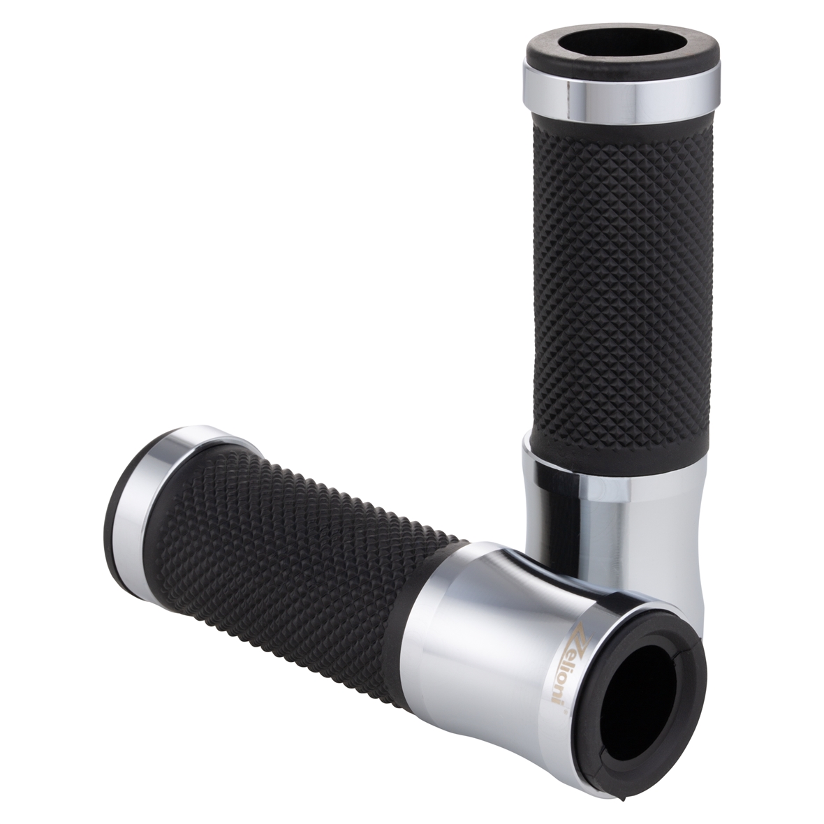 Manopole Zelioni cromate per Vespa ET/​LX/​LXV/​S/​Primavera/​Sprint 50-150ccm