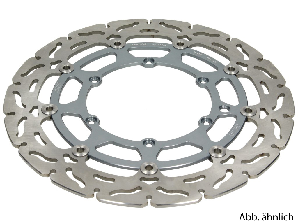 Disco freno anteriore TRW, flottante, Ø 282 mm, MSW202RAC